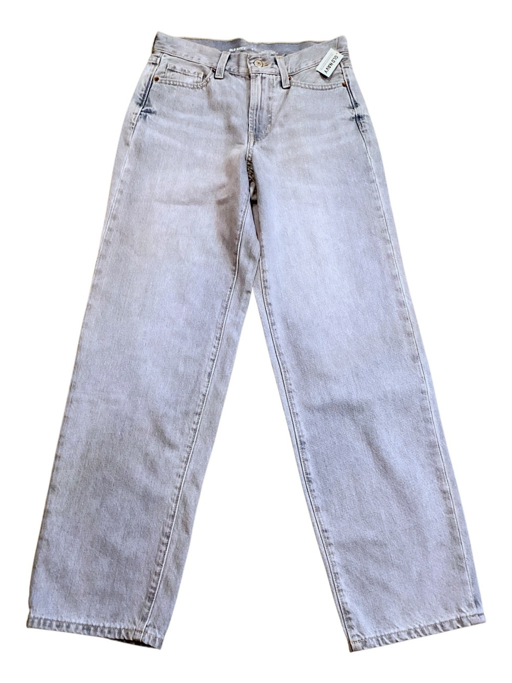 Old Navy High-Waisted OG Loose Rigid Jeans Xander Blue Size 0 NWT #864352